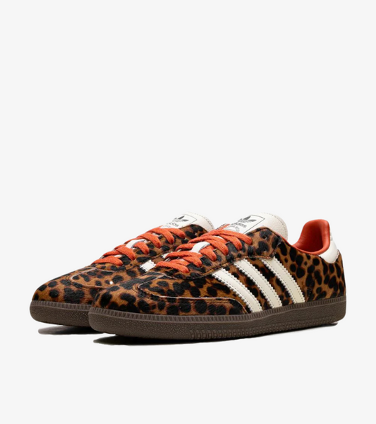Adidas Samba OG Preloved Red Leopard