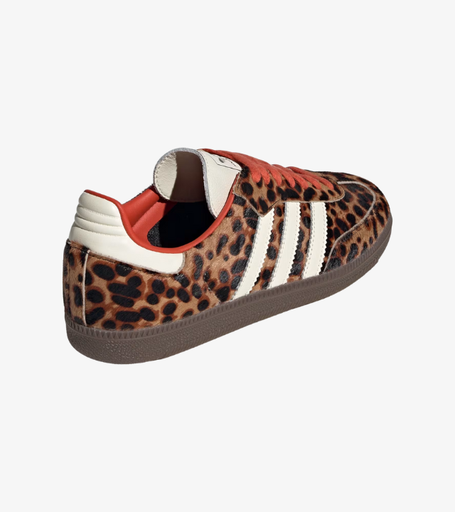 Adidas Samba OG Preloved Red Leopard