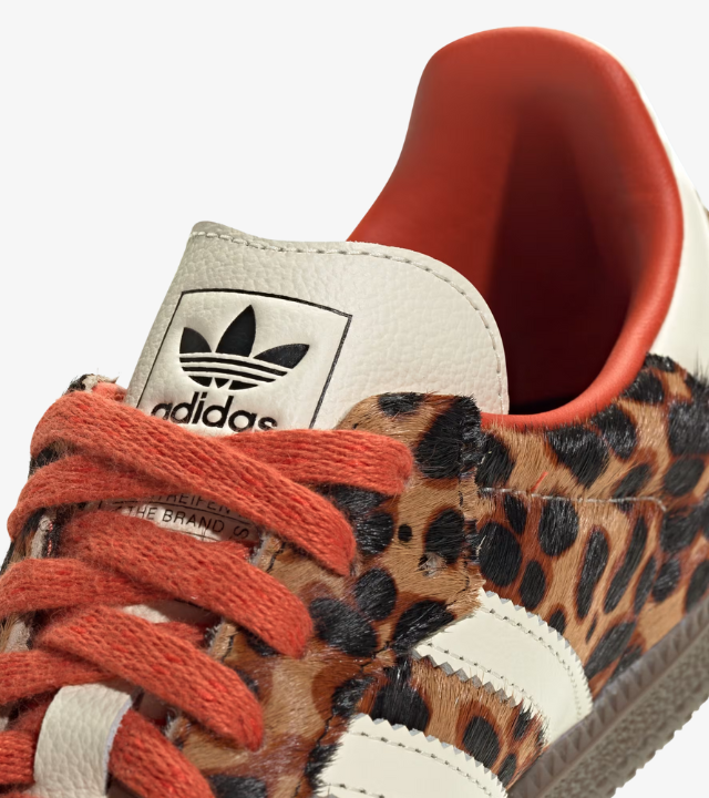 Adidas Samba OG Preloved Red Leopard