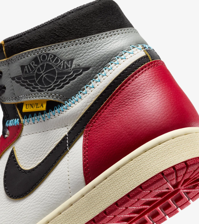 Air Jordan 1 x Union 'Varsity Red and Shadow Grey'