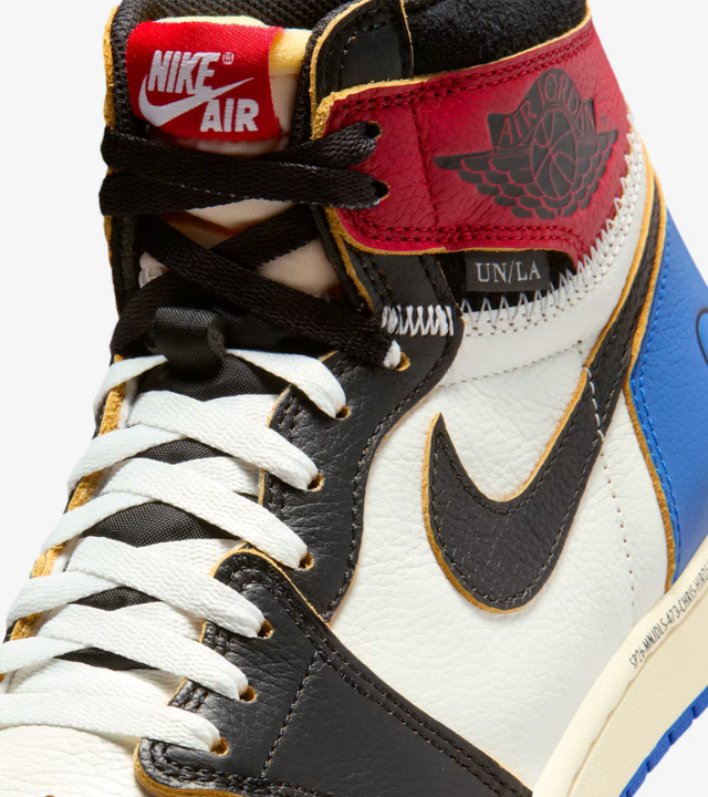 Air Jordan 1 x Union x Fragment Varsity Red Sport Royal