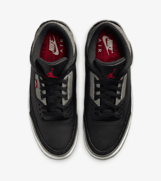 Air Jordan 3 Levi's "Black Denim"