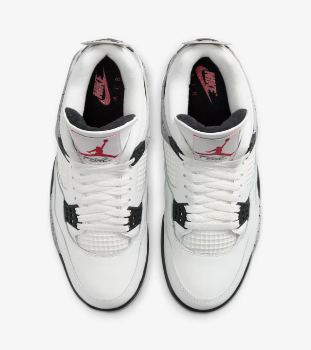 Air Jordan 4 White Cement
