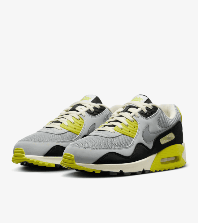 Nike Air Max 90 x Patta Cyber and Particle Grey