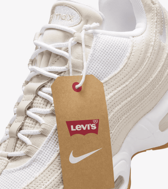 Nike Air Max 95 x Levi's White and Ecru