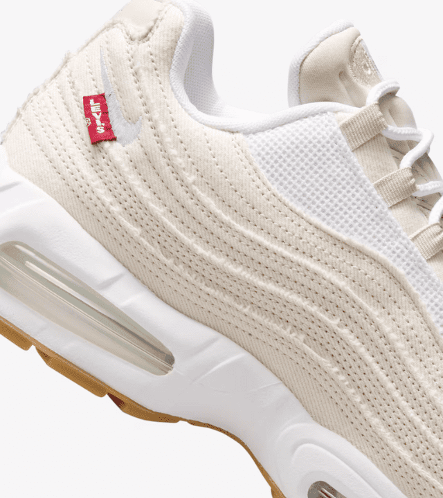 Nike Air Max 95 x Levi's White and Ecru