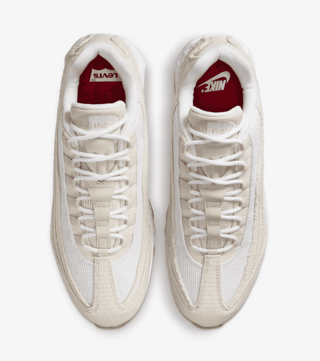 Nike Air Max 95 x Levi's White and Ecru