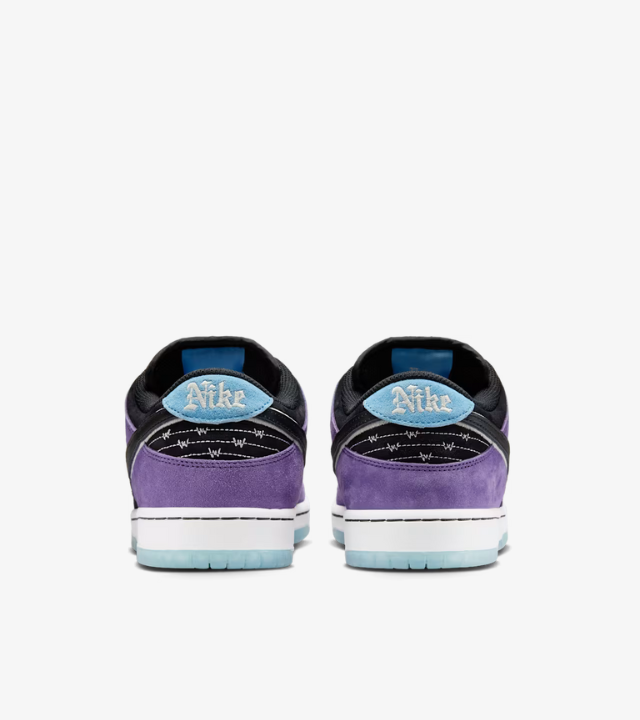 Nike SB Dunk Low Pro x Hayley Wilson 'Black and Court Purple'