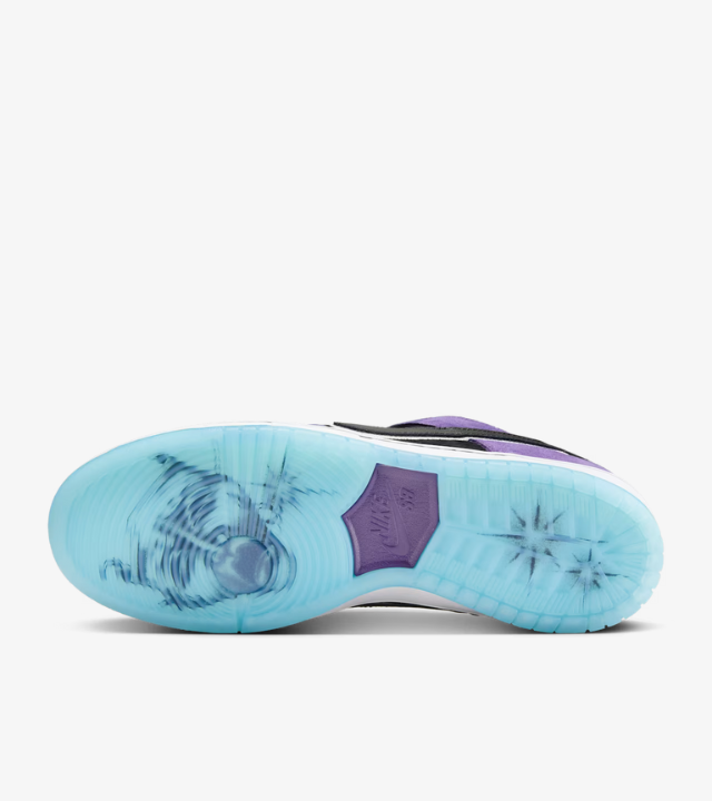 Nike SB Dunk Low Pro x Hayley Wilson 'Black and Court Purple'