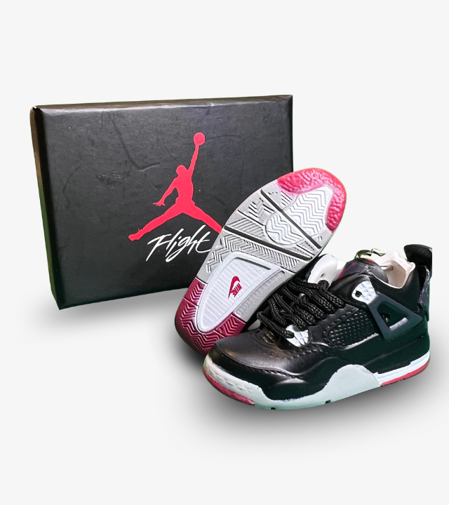 Portachiavi Air Jordan 4 Bred Reimagined