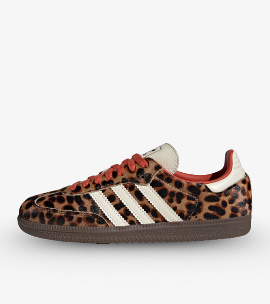 Adidas Samba OG Preloved Red Leopard
