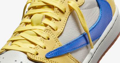 Jordan 1 Low OG Travis Scott Canary Adorea Sneakers
