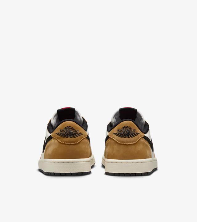 Air Jordan 1 Low "Sail and Golden Harvest"
