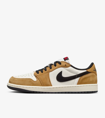 Air Jordan 1 Low "Sail and Golden Harvest"