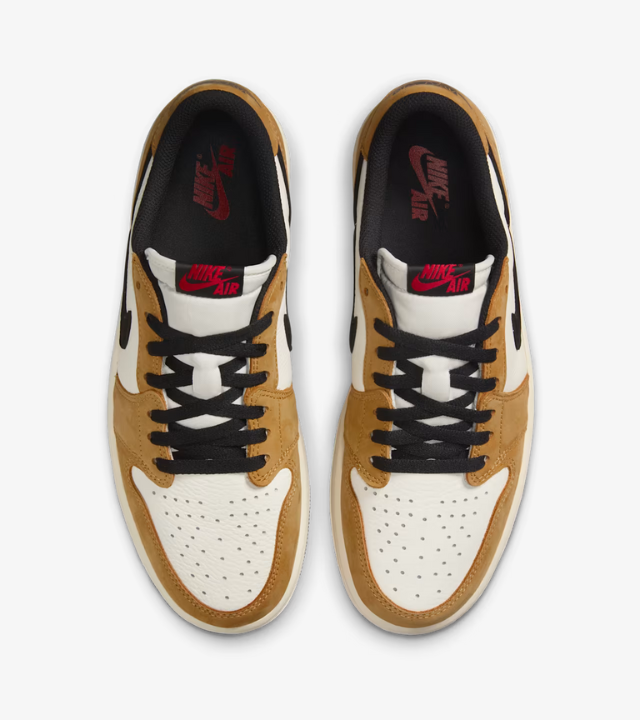 Air Jordan 1 Low "Sail and Golden Harvest"