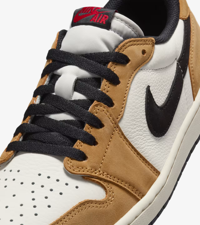 Air Jordan 1 Low "Sail and Golden Harvest"