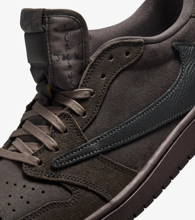 Air Jordan 1 x Travis Scott Velvet Brown and Dark Mocha