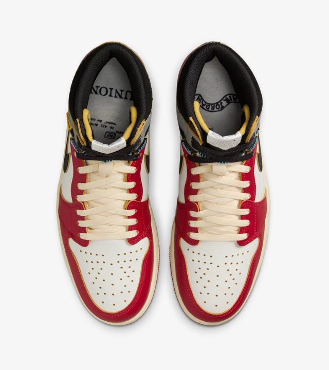 Air Jordan 1 x Union 'Varsity Red and Shadow Grey'