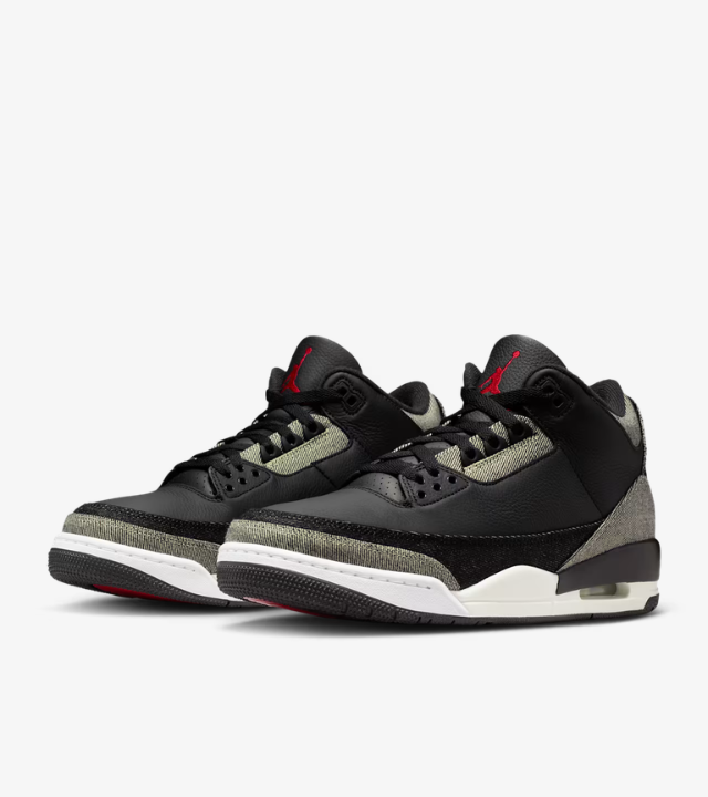 Air Jordan 3 Levi's "Black Denim"