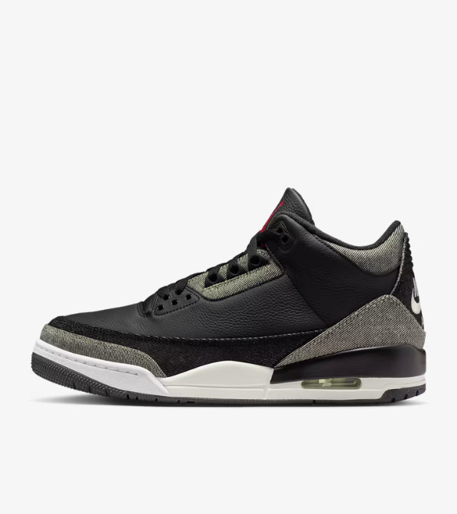 Air Jordan 3 Levi's "Black Denim"