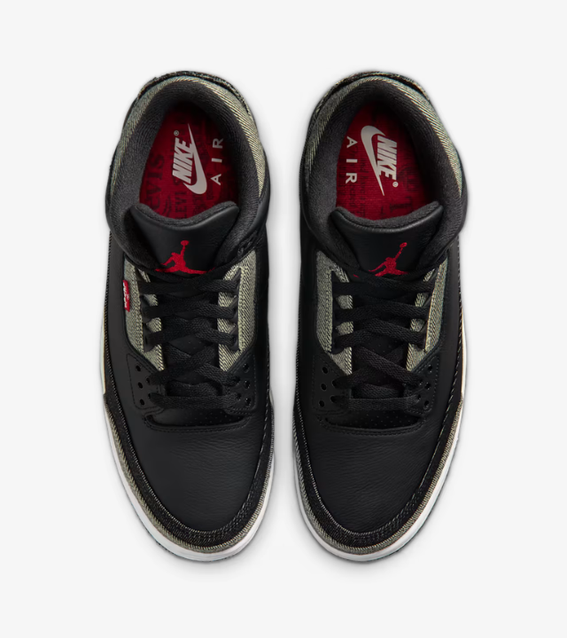 Air Jordan 3 Levi's "Black Denim"