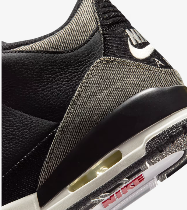 Air Jordan 3 Levi's "Black Denim"