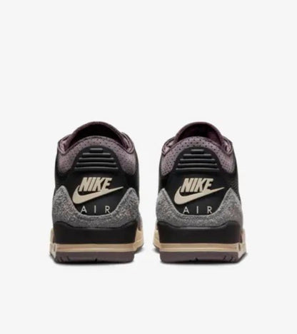 Air Jordan 3 x A Ma Maniere Black and Flat Pewter