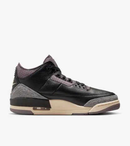 Air Jordan 3 x A Ma Maniere Black and Flat Pewter