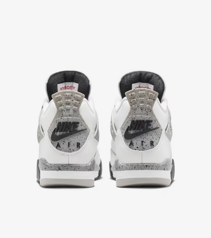 Air Jordan 4 White Cement