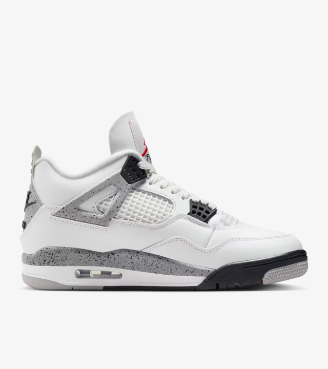 Air Jordan 4 White Cement