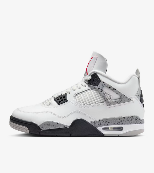 Air Jordan 4 White Cement