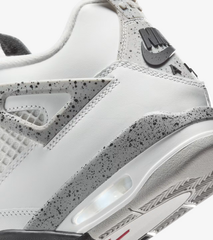 Air Jordan 4 White Cement