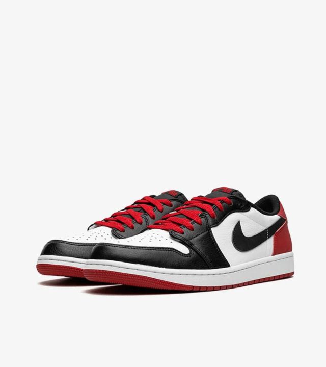 Air Jordan 1 Low Black Toe Adorea Sneakers