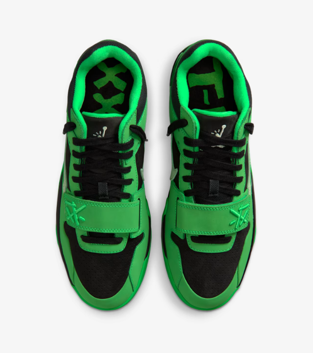 Jordan CJ1 T-Rexx Travis Scott "Green Spark"