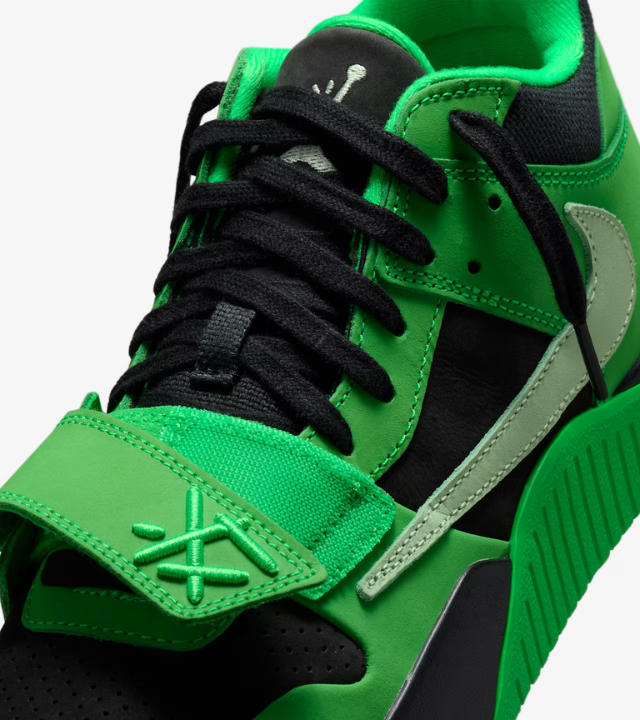 Jordan CJ1 T-Rexx Travis Scott "Green Spark"