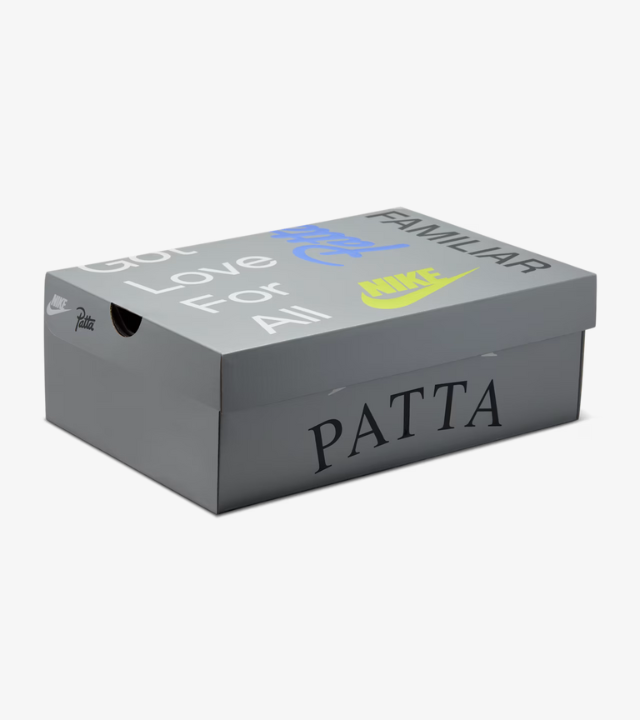 Nike Air Max 90 x Patta Cyber and Particle Grey