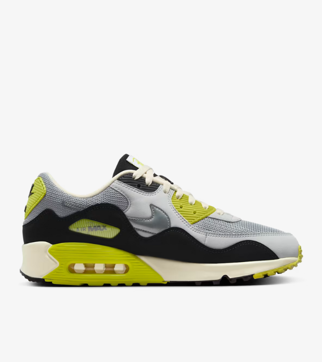 Nike Air Max 90 x Patta Cyber and Particle Grey