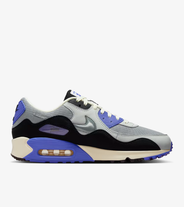 Nike Air Max 90 x Patta Sapphire and Particle Grey