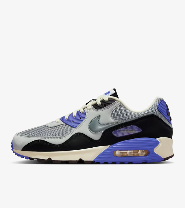 Nike Air Max 90 x Patta Sapphire and Particle Grey