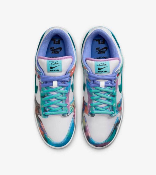 Nike SB Dunk Low Futura Laboratories Bleched Aqua