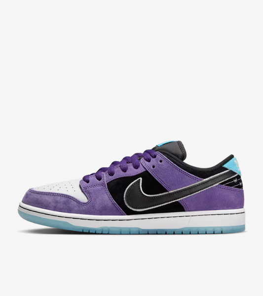 Nike SB Dunk Low Pro x Hayley Wilson 'Black and Court Purple'