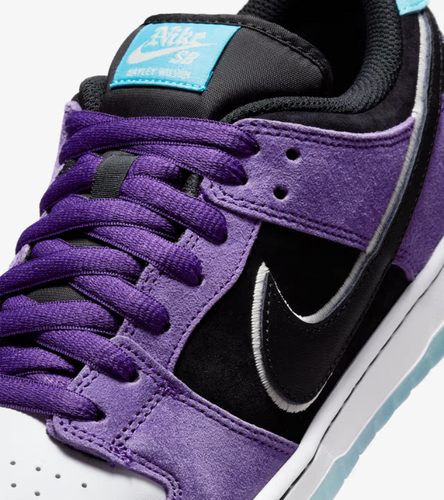 Nike SB Dunk Low Pro x Hayley Wilson 'Black and Court Purple'