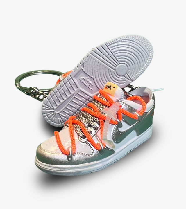 Nike Dunk Low Off-White Lot 1 Silver