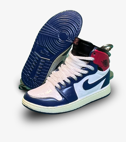 Portachiavi Jordan 1 High x Union "Storm Blu"