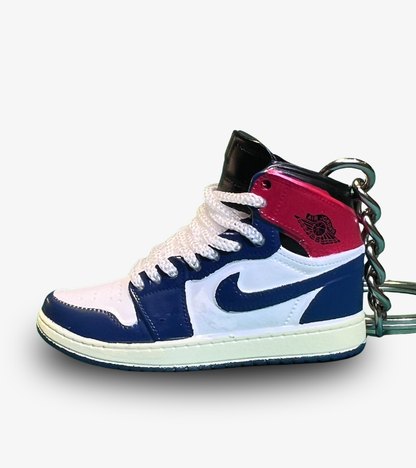 Portachiavi Jordan 1 High x Union "Storm Blu"