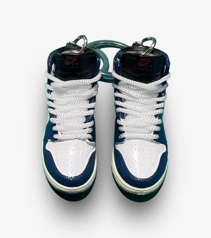 Portachiavi Jordan 1 High x Union "Storm Blu"