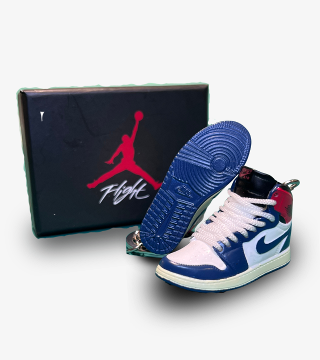 Portachiavi Jordan 1 High x Union "Storm Blu"