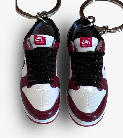 Keychain Mini Sneakers Nike SB Dunk Low Chicago